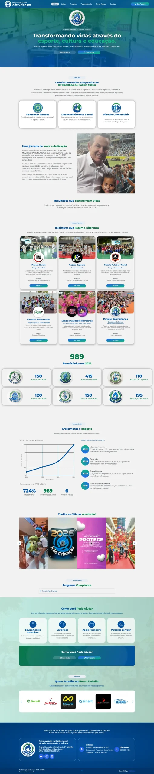 Projeto X as Crianças